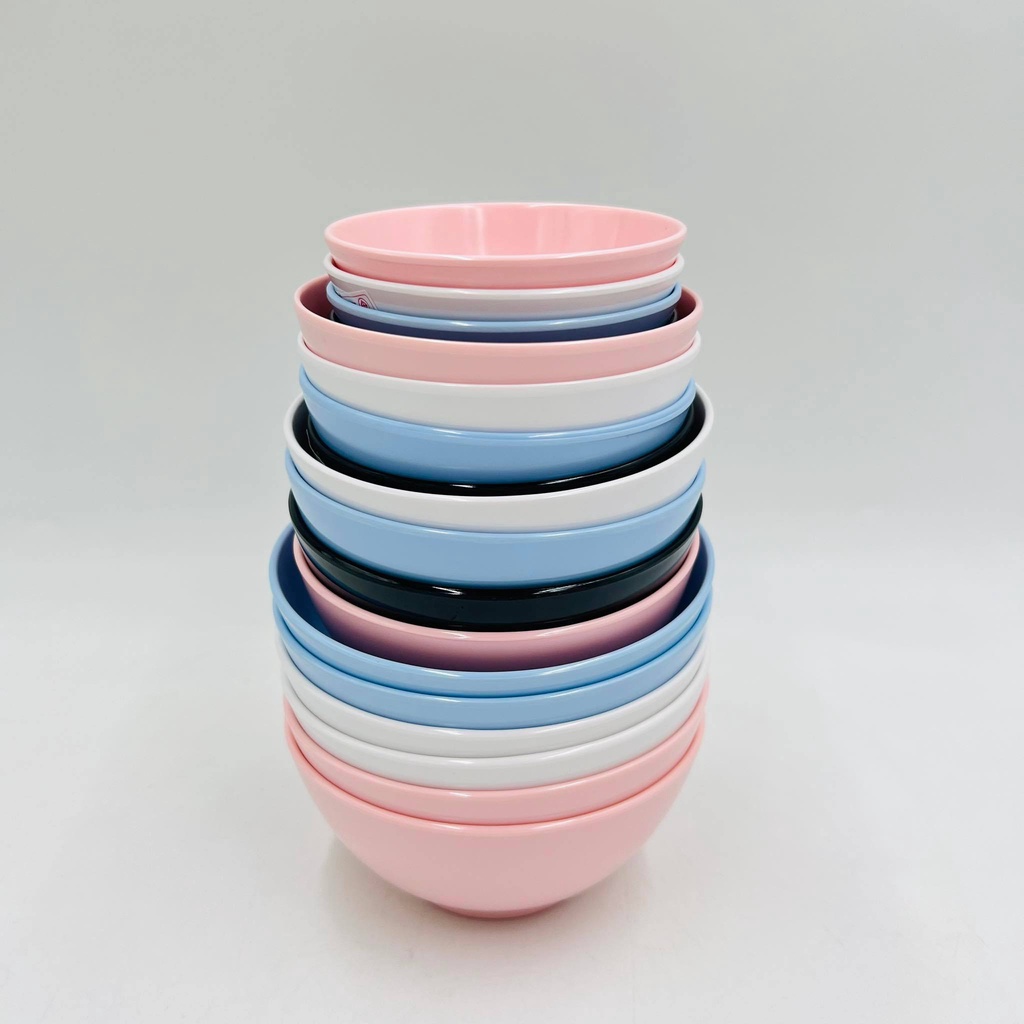 (12ใบ) ถ้วยแบ่ง ยกโหล 3.5,4,4.5,5 นิ้ว เมลามีนแท้100% อย่างดี ชาม เมลามีน หนา ทนทาน โต๊ะจีน ราคาถูก - รูปที่ 2