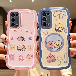 เคสโทรศัพท์มือถือ กันกระแทก ลายการ์ตูนคลื่น สําหรับ Vivo Y11 Y12 Y17 Y15 Y76 5G Y30 5G