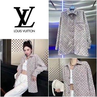 เสื้อเชิ้ตแขนยาวผ้าลูกฟูก Louis Vuitton