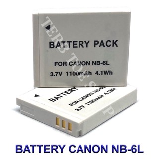 (Pack2)NB-6L / NB6L Camera Battery For Canon S120,SX510 HS,SX280 HS,SX500 IS,SX700,D20,S90,D30,ELPH BY TERBTOE SHOP