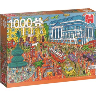 จิ๊กซอว์ Jumbo - Piccadilly Circus, London  1000 piece  (ของแท้ มีสินค้าพร้อมส่ง)