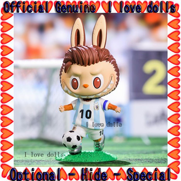 ตุ๊กตาฟิกเกอร์ labubu Argentina Football Messi น่ารัก