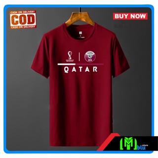 KATUN T SHIRT QATAR Ball T-SHIRT WORLD Cup FIFA WORLD QATAR 2022 Cotton COMBED 30S