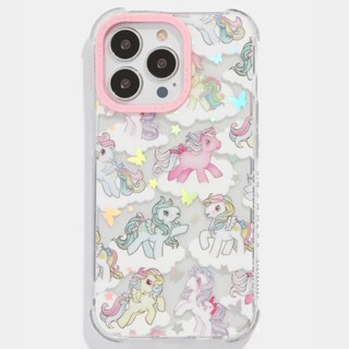 ✨ พร้อมส่ง ✨ My Little Pony x Skinnydip Repeat Shock Case (ลิขสิทธิ์แท้ 100%) เคสม้าโพนี่