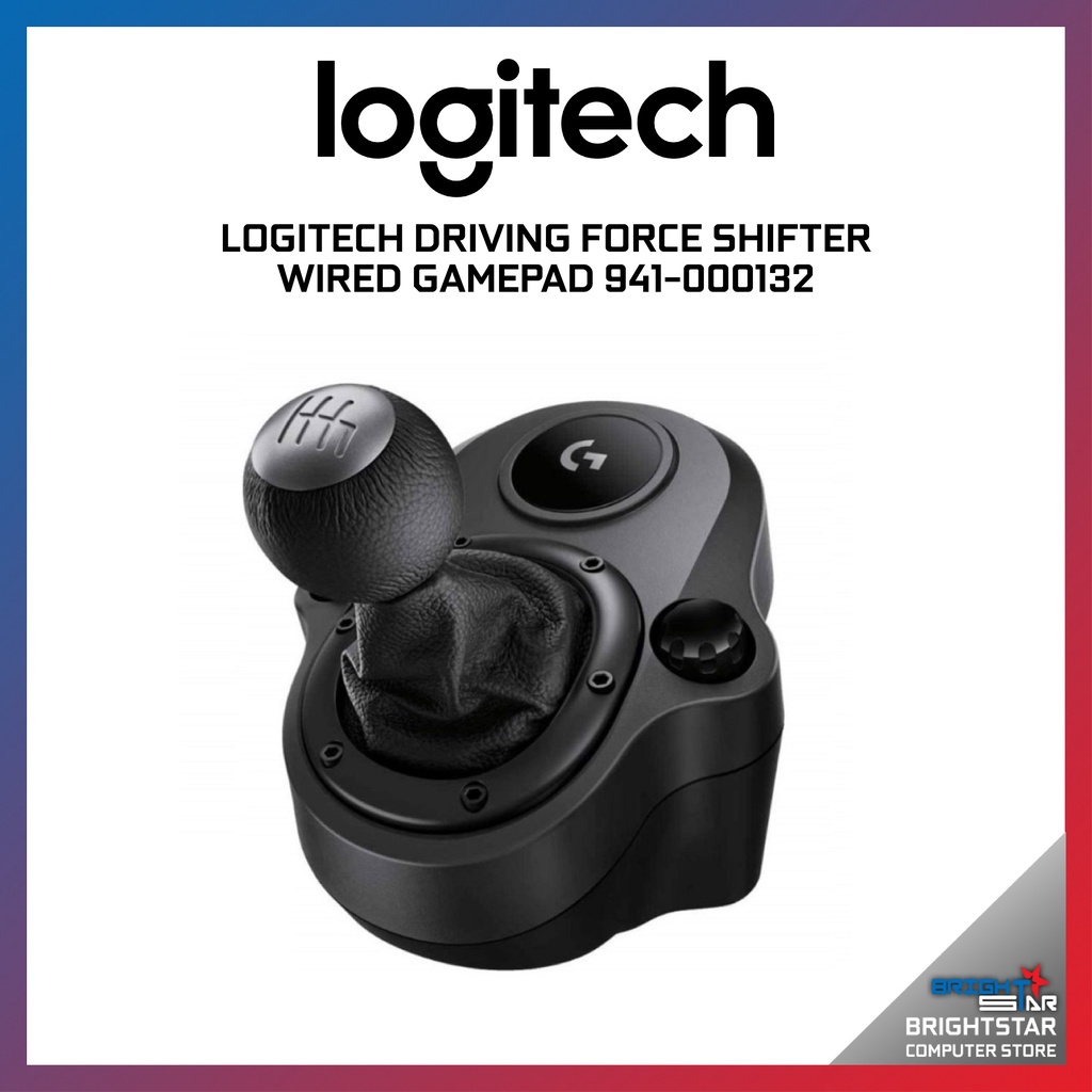 Logitech Driving Force Shifter เกียร์สำหรับพวงมาลัยแข่งรถ G923, G29 และ G920