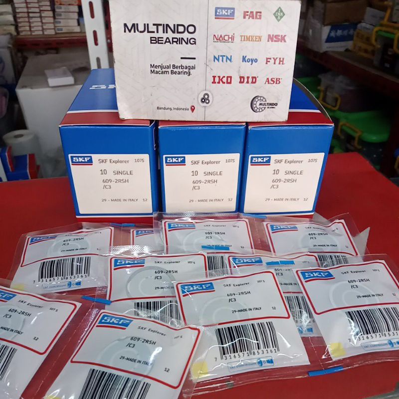 แบริ่ง 609 2RSH C3 / 609 2RS C3 SKF ORIGINAL