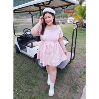 🔥Plussize🔥เดรสคนอ้วน🔥Free size (bust) อก 40-50