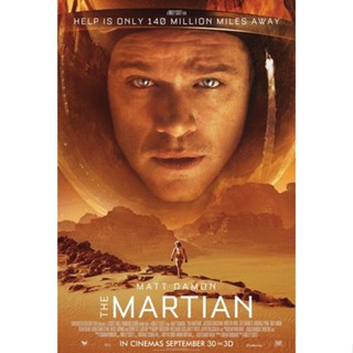 Poster The Martian (2015) กู้ตาย 140 ล้านไมล์ Matt Damon ขนาด 11.5 X 16.5 นื้ว