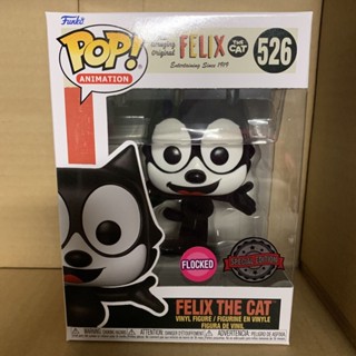 Funko POP! Felix the Cat (Flocked) รุ่นพิเศษ พิเศษ แบบป๊อป#526 ใหม่!