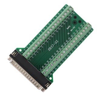 December305 Db37 บอร์ดเชื่อมต่อเทอร์มินัล Pcb ฉนวนกันความร้อน Ac300V