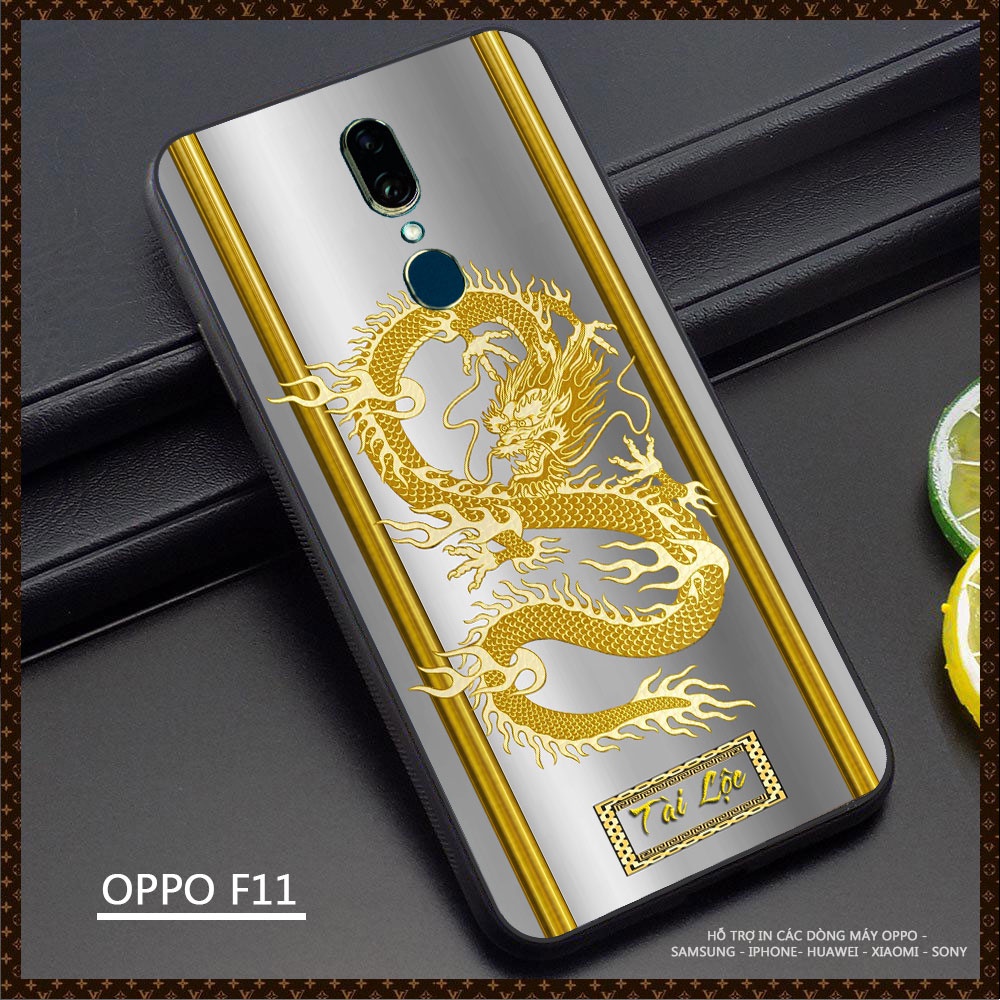 Oppo F9F11F11 PRO Case Golden Dragon Feng Shui 4 Edge Protection