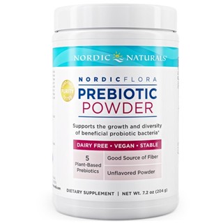 Nordic Naturals, Nordic Flora Prebiotic Powder, Unflavored, 7.2 oz (204 g)