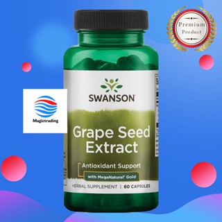 Swanson Superior Herbs- Grape Seed Extract with MegaNatural Gold / 60 Capsules