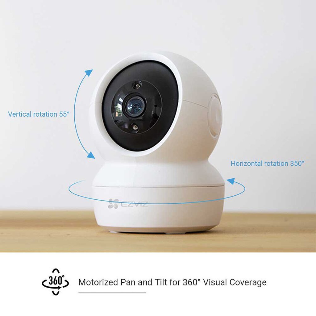 🛵มีส่งด่วน💨 EZVIZ C6N 2MP WI-FI IP SECURITY CAMERA 2.4GHZ กล้องวงจรปิดหมุนได้ 340° รับประกัน 2 ปี