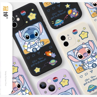 ins Stitch เคสไอโฟน iPhone 11 14 pro max 8 Plus case X Xr Xs Max Se 2020 cover 14 7 Plus เคส iPhone 13 12 pro max