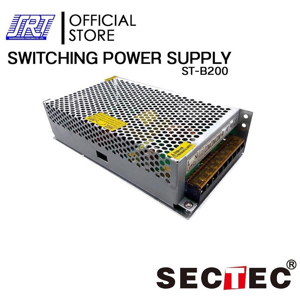 สวิทชิ่ง | SWITCHING POWER SUPPLY DC 12V 20A | SECTEC ST-B200