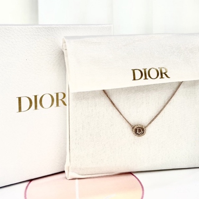 Vintage Christian Dior necklace สร้อยคอวินเทจ เพชรRhinstone DIOR แท้