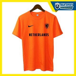 [COD]เสื้อยืด ผ้าฝ้าย พิมพ์ลาย NETHERLANDS 30SS-5XL