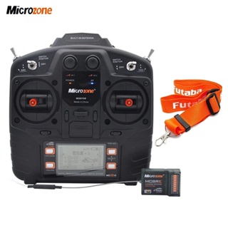 Microzone MC8B 2.4G 8CH รีโมทส่งสัญญาณ และตัวรับสัญญาณ MC8RE MC9002 สําหรับเครื่องบินบังคับวิทยุ