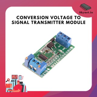 12V-24VDC Linear Conversion Voltage to Signal Transmitter Module