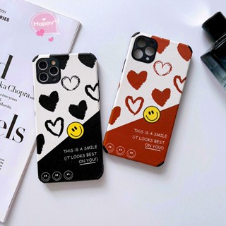 Fashion Smile Couples Phone Case For Redmi Note 11 11S 10 10S 7 8 9 9S Pro Max 9A 9T 9C K40 Xiaomi 10T 11T 11 Lite Soft Back Cover