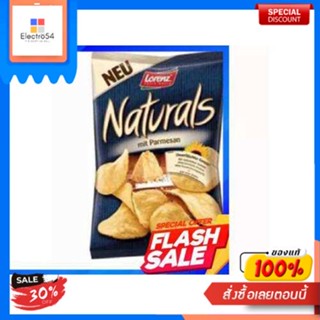 Lorenz Natural Parmesan Potato Chips 100 g.   มันฝรั่งทอด จาก เยอรมันLorenz Natural Parmesan Chips de pommes de terre 10