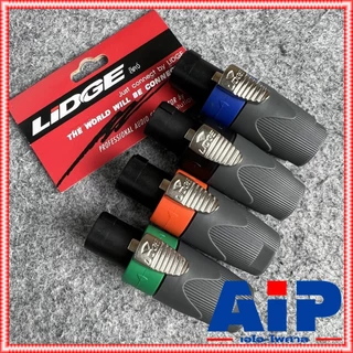 มี4สีให้เลือก LIDGE YM122A SPEAKON ปลั๊กลำโพง หัวspeakon YM122 YM 122 YM-122 สเปคคอน สเปคค่อนลำโพง สเปคค่อน speakon Y...
