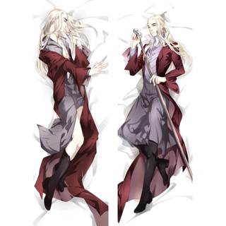 ปลอกหมอนอิง พิมพ์ลายอนิเมะ Thranduil Dakimakura สองด้าน สําหรับตกแต่งบ้าน