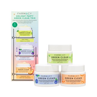 [พร้อมส่ง] Farmacy – Holiday Party Green Clean Trio (3 Limited-edition Flavors)