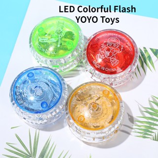 สต็อกพร้อม!! 2 ชิ้น / ล็อต Yoyo เด็กคลาสสิกที่น่าสนใจนําลูกโยโย่โย่ที่มีสีสันของเล่นเด็กเกมโปรดปรานของขวัญ