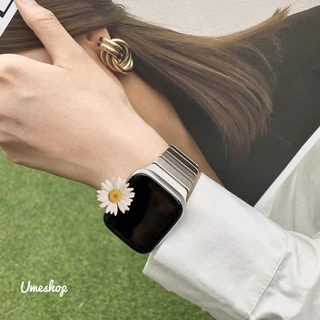 เหลี่ยม สายสําหรับ iwatch สายนาฬิกา ปรับได้ 41/40/44/45/46/49mm watch se11/10/8/9/7/6/5/4/3/2/1/S/E สาย นาฬิกา เหลี่ยม