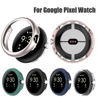 เคสนาฬิกาข้อมือ PC แบบแข็ง ป้องกันรอยขีดข่วน สําหรับ Google Pixel Watch