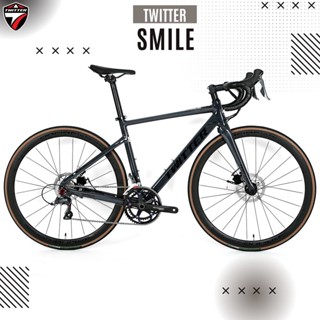 จักรยานเสือหมอบ อลูเบา TWITER รุ่น SMILE SHIMANO CLARIS(2023)/RS24SPD