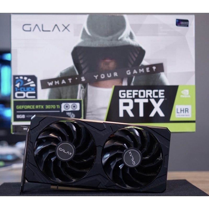 VGA GALAX RTX 3070 TI 1-CLICK OC 8GB GDDR6 (มือสอง)