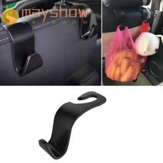 MAYSHOW Hot Car Seat Back Hooks Portable Cloth Hanger Auto Headrest Grocery Hide Universal Bag Holder ABS Plastic