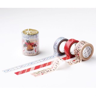 mt Christmas set B (MTCMAS129) / เทปตกแต่งวาชิ ธีมคริสต์มาส ชุด B แบรนด์ KAMOI mt masking tape จากประเทศญี่ปุ่น