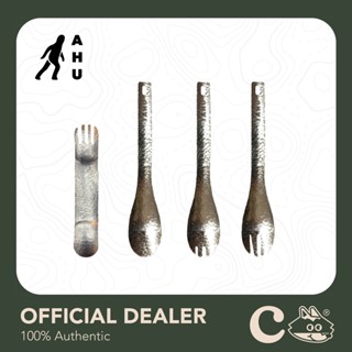 [Thai Craft] Ahu Titanium Spork No.1 : ช้อนไทเทเนียม No.1 ช้อนสำหรับเดินป่า