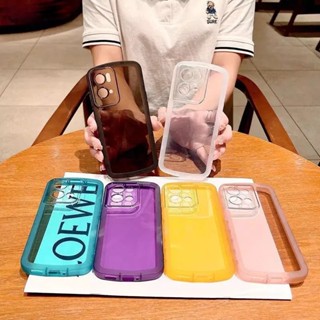เคส TPU นิ่ม แบบใส ป้องกันกล้อง กันกระแทก สําหรับ Realme C35 C31 C21Y C25Y C25 C15 C11 A15 A15s