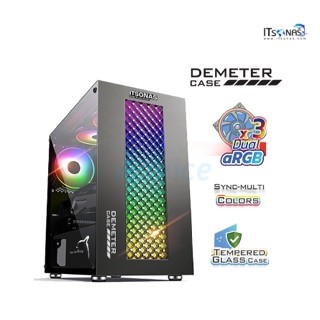 mATX CASE (NP) ITSONAS DEMETER ARGB (BLACK)