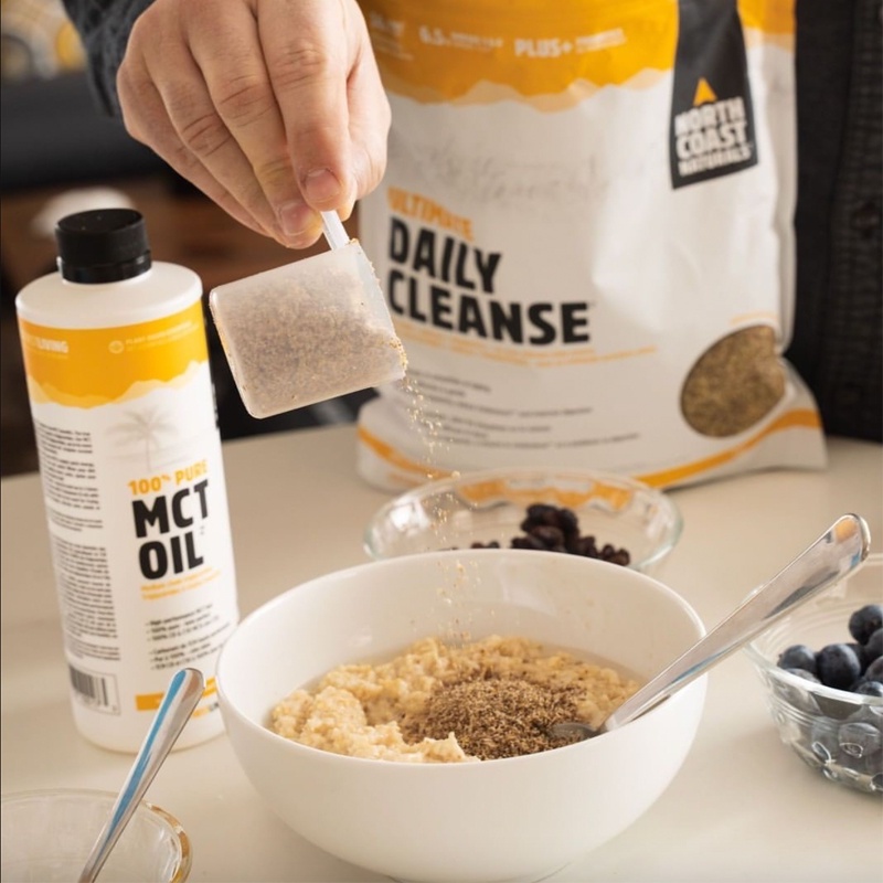NORTH COAST NATURALS - Ultimate Daily Cleanse 480-1000g. สุขภาพลำไส้ ไฟเบอร์