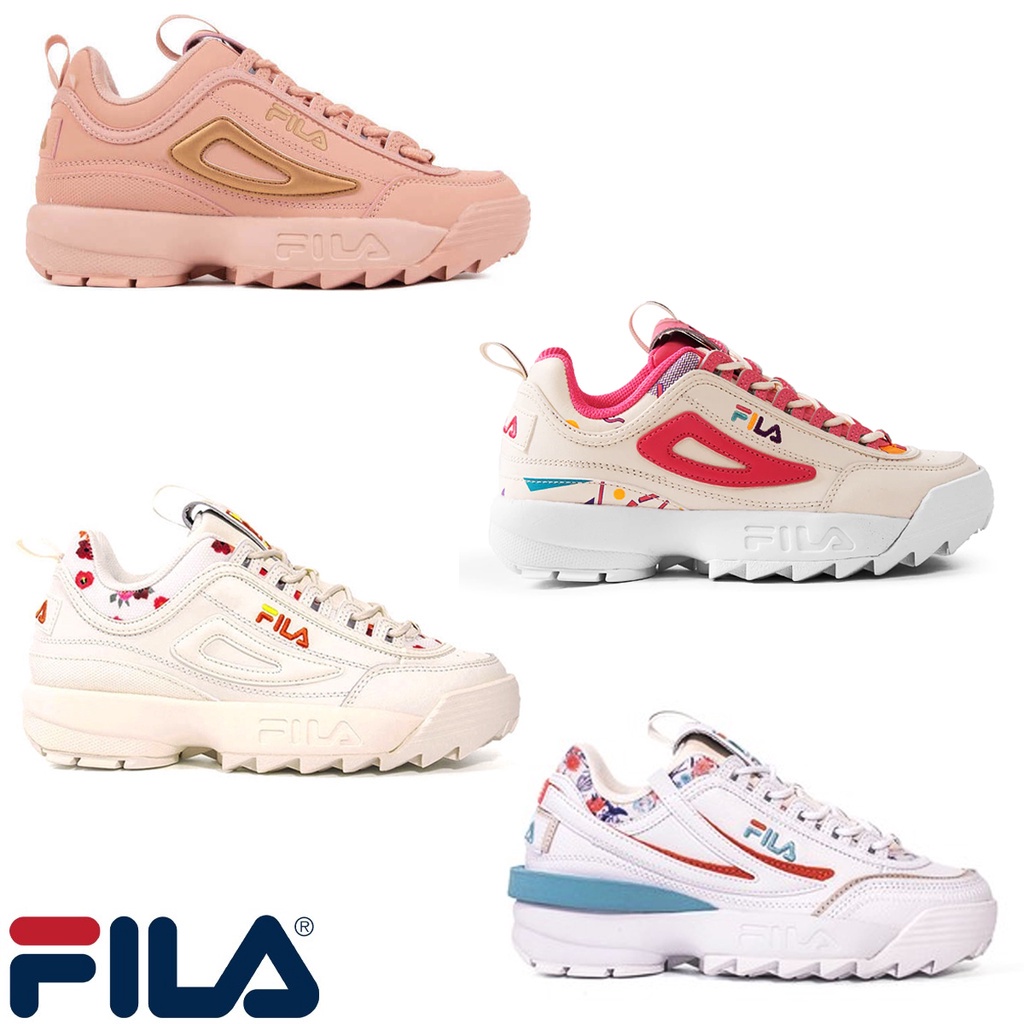 Fila Collection ฟีล่า รองเท้าผ้าใบ รองเท้าลำลอง Women Disruptor 2 Premium 5FM00785-650 / 5XM01764-149 / 5XM01767-130 / 5XM01768-147 (3290)