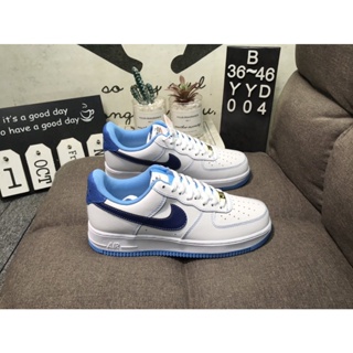 Nike  Air Force 1 ’07。 รองเท้าวิ่งสบายเป็นต้นฉบับรับประกันคุณภาพฤดูร้อน003