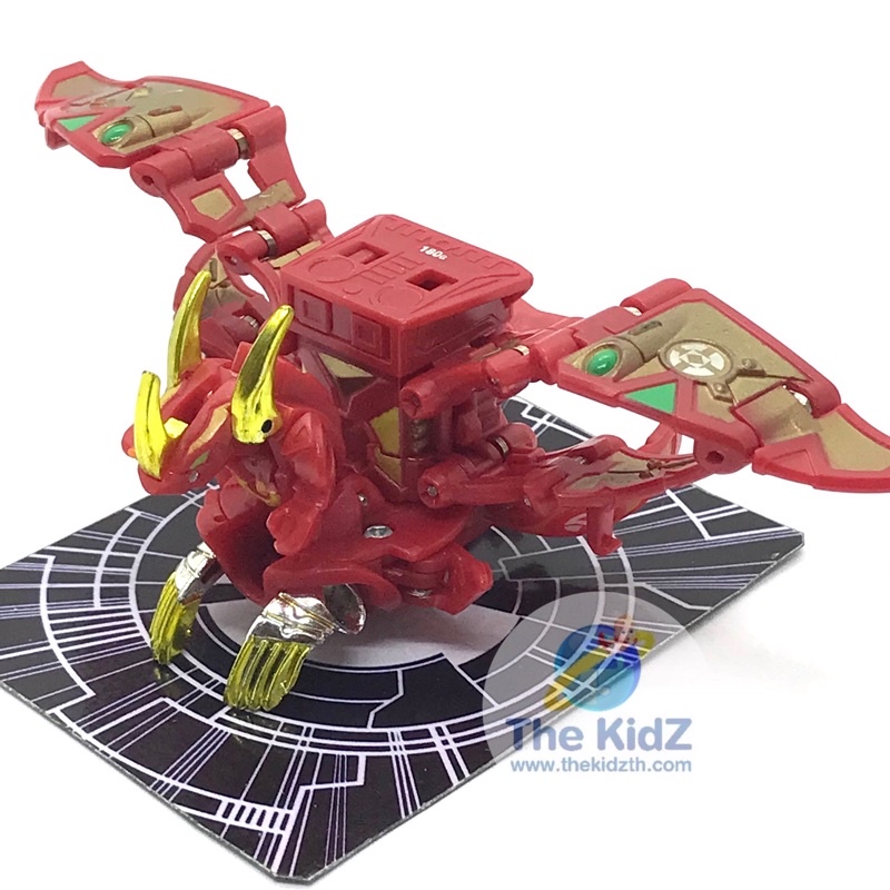 บาคุกัน Bakugan Gundalian Invaders Lumino Dragonoid+ Gear Gold (rare)