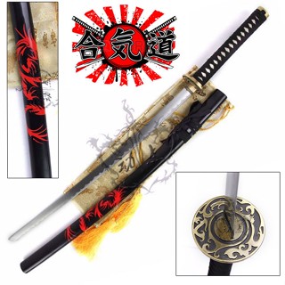 Japanese Sword ดาบซามูไร นินจา เปิดคม คาตานะ เอโดะ ญี่ปุ่น JAPAN サムラ Ninja Yakuza Katana Saber Samurai