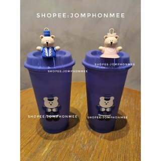 2022​ Starbucks​ Thailand​ Ballerina and Nutcracker​ Bearista Stopper and Reusable cup