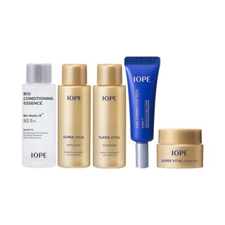 IOPE Super Vital Special Gift 2ea, Softener 18ml, Cream Rich 5ml, Eye Cream 3ml,  Serum 5ml, BIO Conditioning Essence