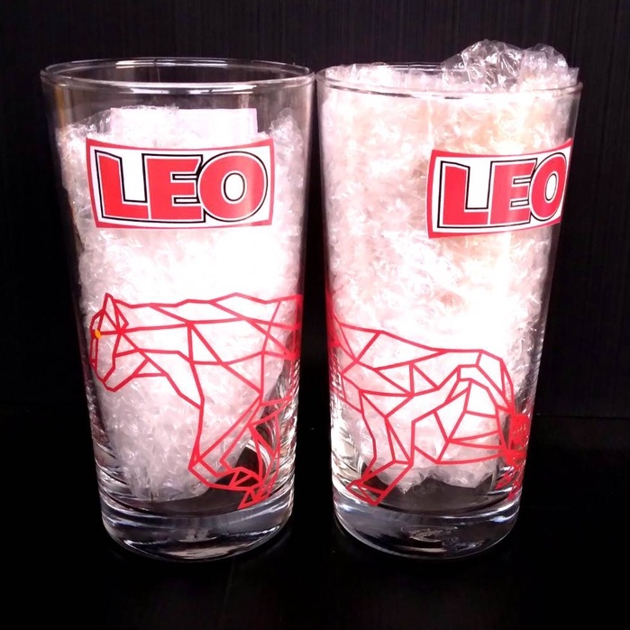 แก้วสิงห์ หรือแก้วลีโอ ขนาด 570ml.