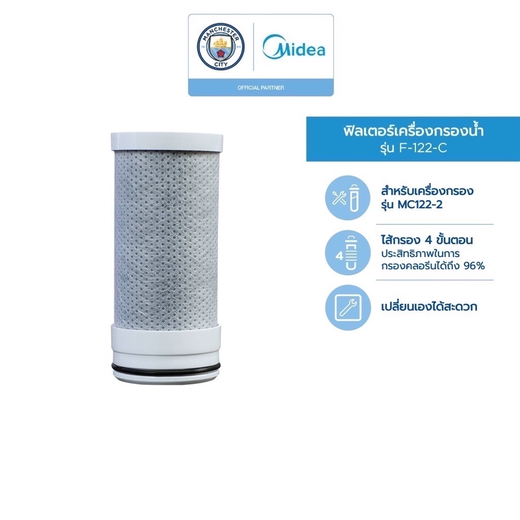 Shopee Thailand - Midea Water Purifier Filter, Model F-122-C