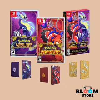 (พร้อมส่ง) Nintendo Switch : Pokemon Violet / Pokemon Scarlet / Pokemon Scarlet & Violet Double Pack (US/Asia)
