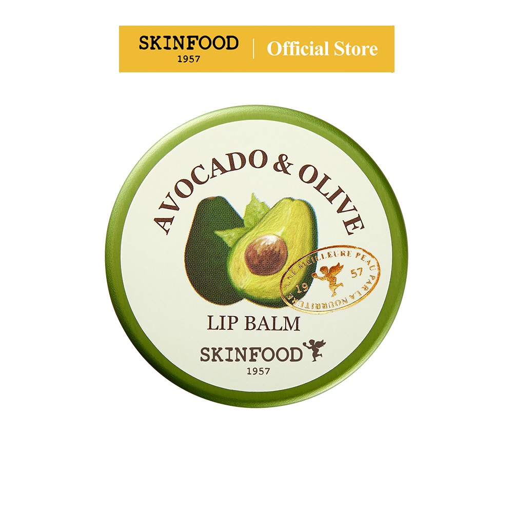 SKINFOOD Avocado Olive Moisturizing Lip Balm for Night Care 12g Lip